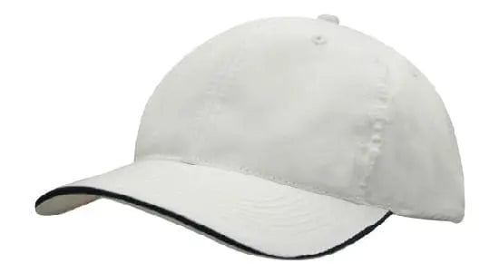 Headwear Spring Woven Cap With Strap & Clip X12 - 3817 - City Workwear
